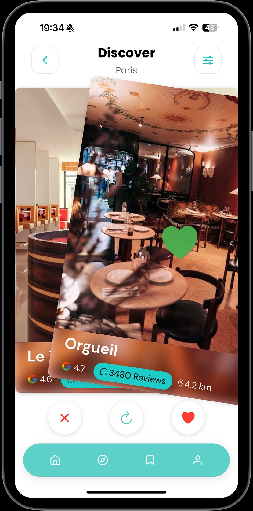 Swipe to explore